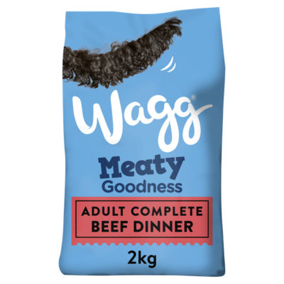 Wagg Meaty Goodness Complete Rich in Beef & Veg Dry Adult Dog Food 2kg