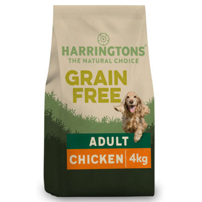 Harringtons Grain Free Dry Adult Dog Food, Chicken & Sweet Potato