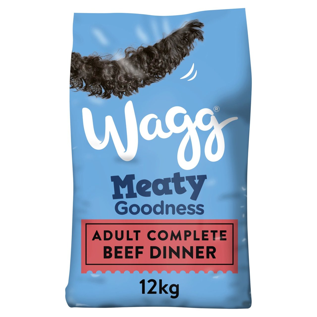 Wagg Meaty Goodness Complete Rich in Beef & Veg Dry Adult Dog Food  12kg