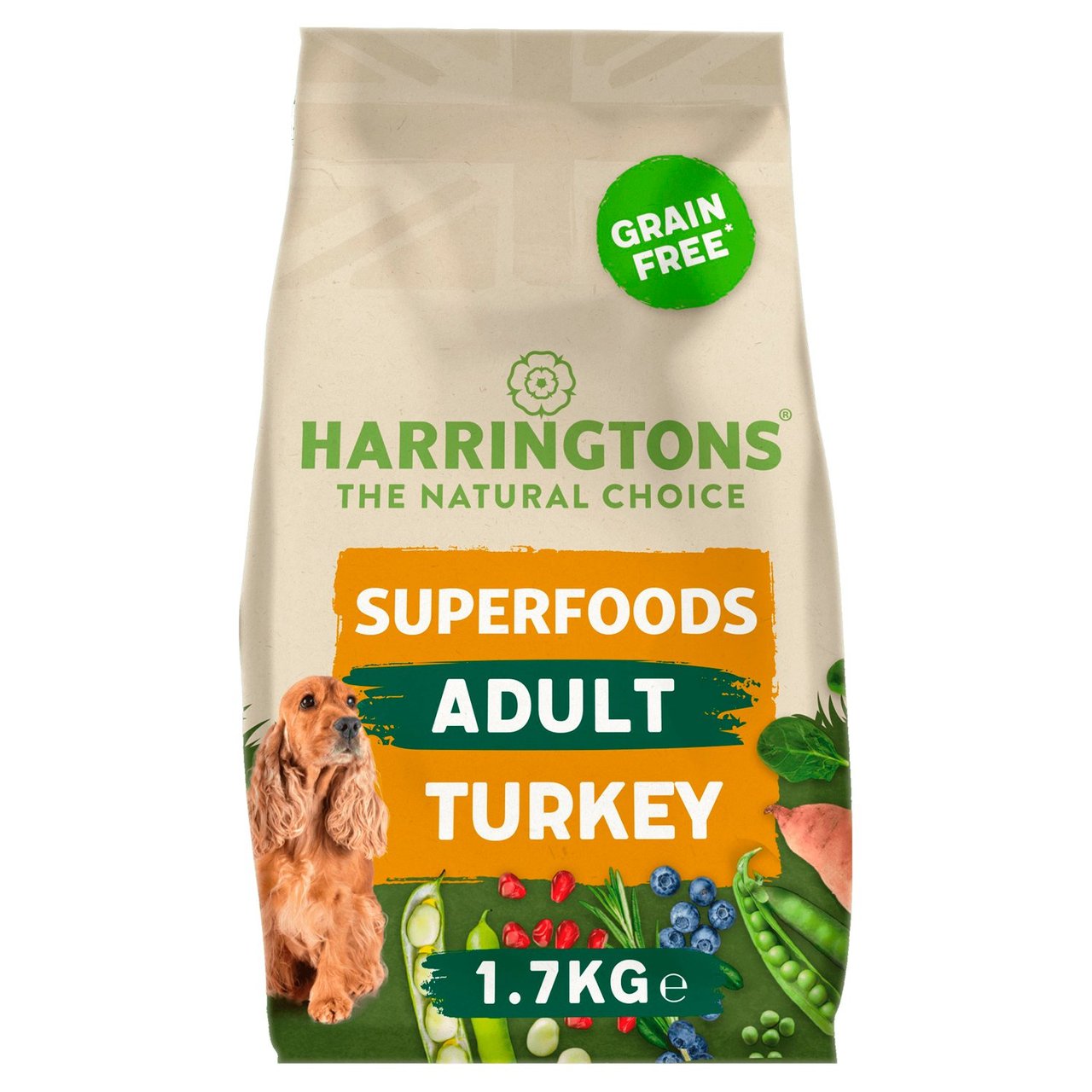 Harrington's Grain Free Superfoods Turkey  1.7kg