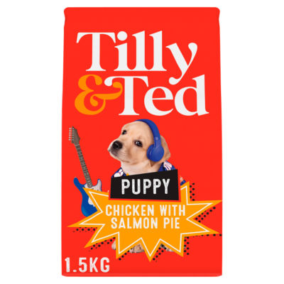 Tilly & Ted Puppy Chicken with Salmon Pie 1.5kg