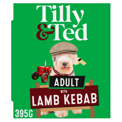 Tilly & Ted Adult with Lamb Kebab 395g