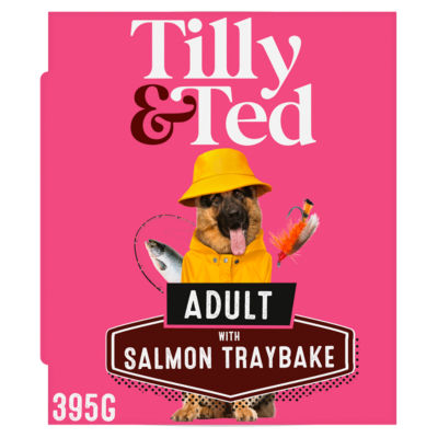 Tilly & Ted Adult with Salmon Traybake 395g