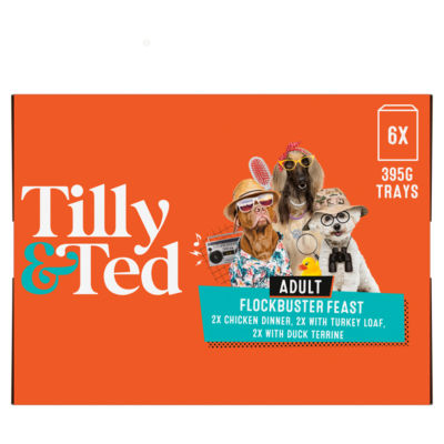 Tilly & Ted Flockbuster Feast 6 x 395g (2.37kg)