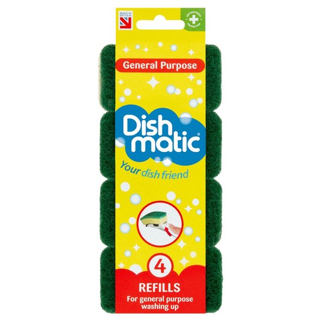 Dishmatic General Purpose Refill 4 per pack