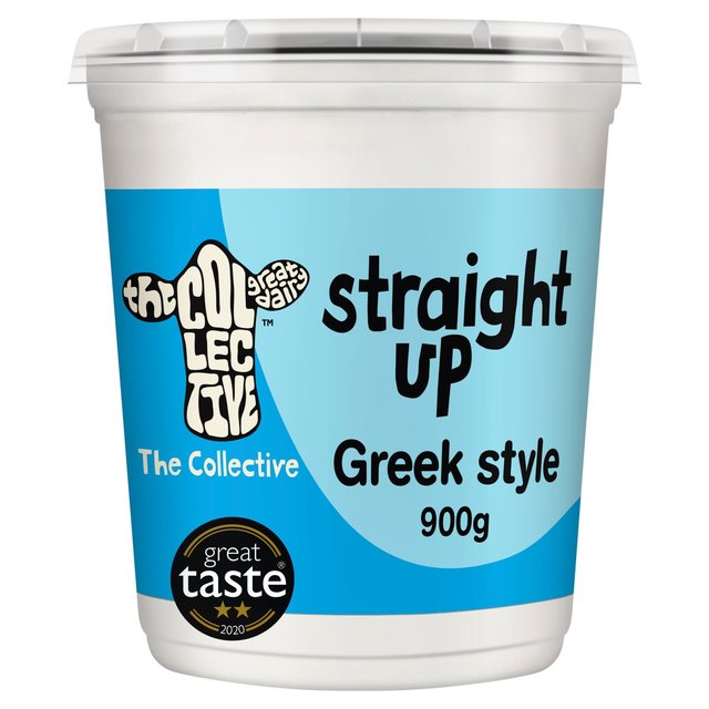 The Collective Straight Up Greek -Style Yogurt 900g