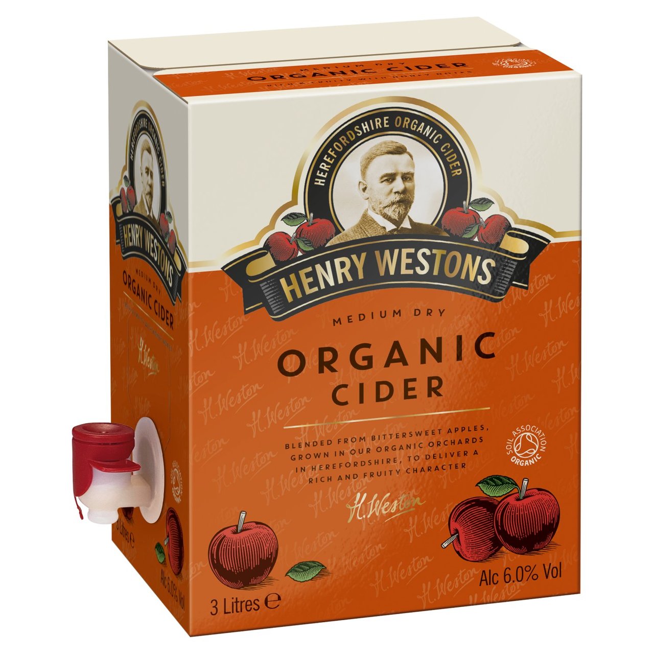 Henry Westons Organic Still Cider Bag-in-Box