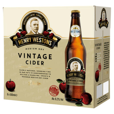 Henry Westons Vintage Cider 8x