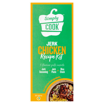 Simply Cook Jerk Chicken 3 Step Cooking Kit - HelloSupermarket