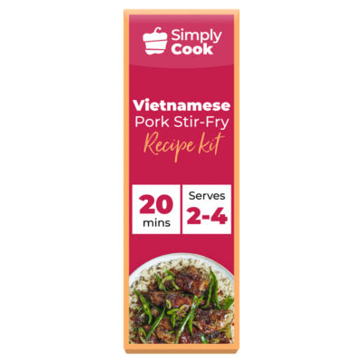 Simply Cook Vietnamese Pork Stir-Fry Recipe Kit 85g