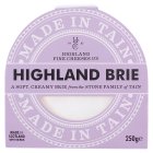 Highland Fine Cheeses Brie Cheese 250g