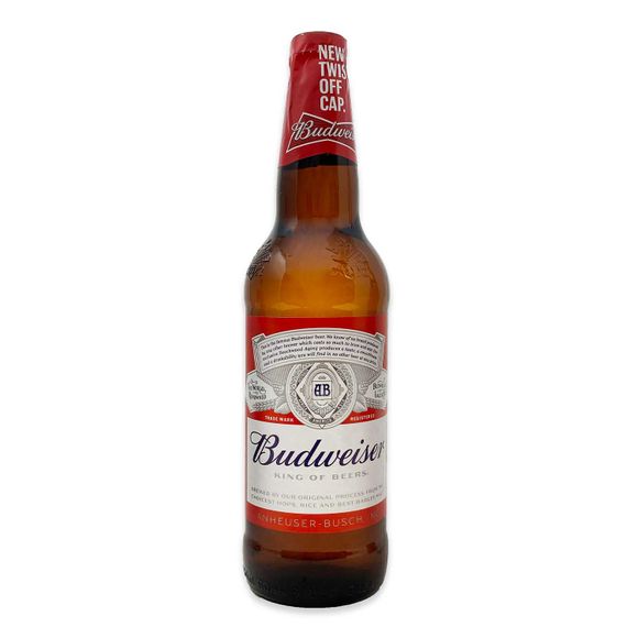 Budweiser Lager Beer Bottle