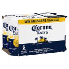 Corona Lager Beer Cans 6x330ml