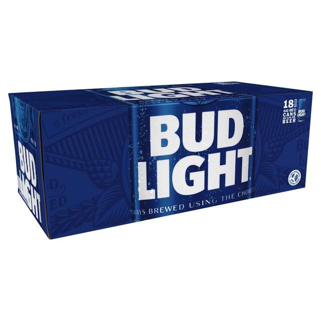 Bud Light Beer 18 X 440ml