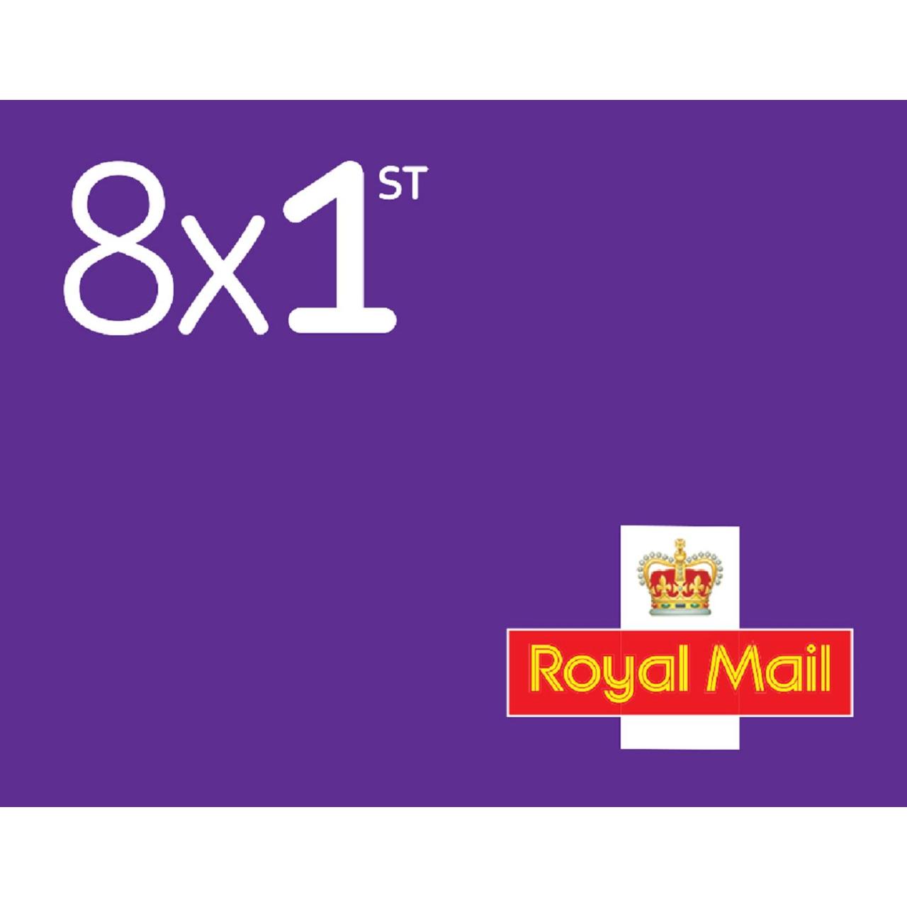 Royal Mail 1st Class Stamps 8 per pack