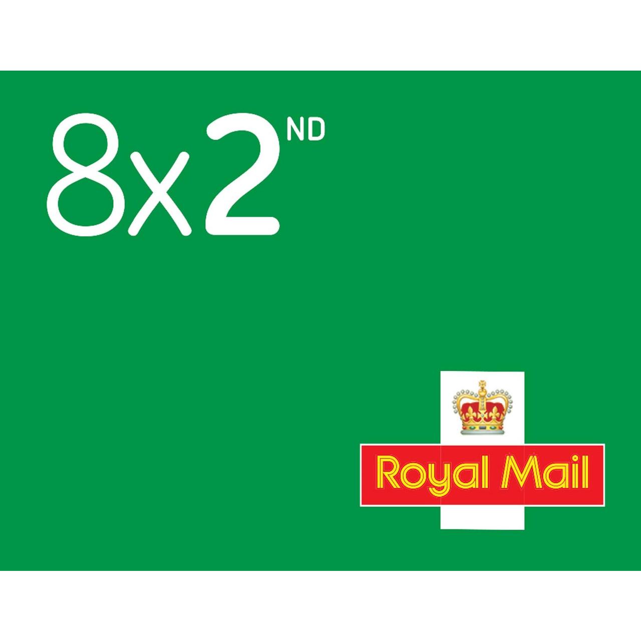 Royal Mail 2nd Class Stamps 8 per pack