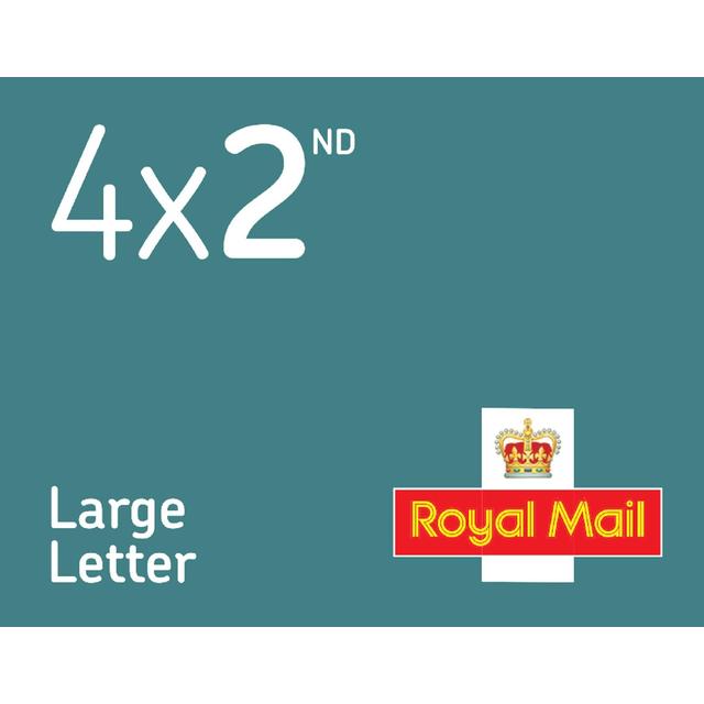 Royal Mail 2nd Class Large Letter Stamp Books 4 per pack