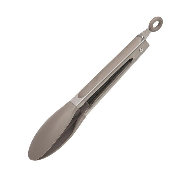 Stainless Steel Tongs 23cm, Grey 