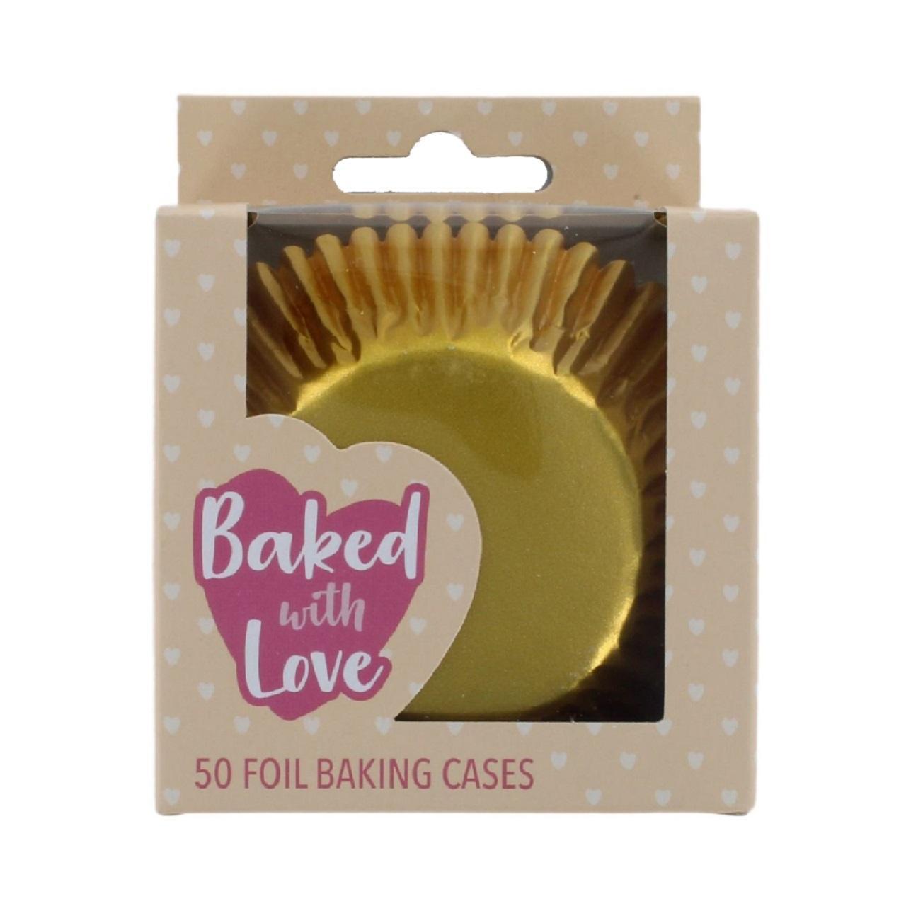 Gold Cupcake Cases