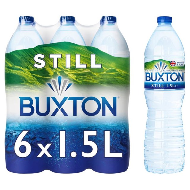 Buxton Still Natural Mineral Water  6 x 1.5L