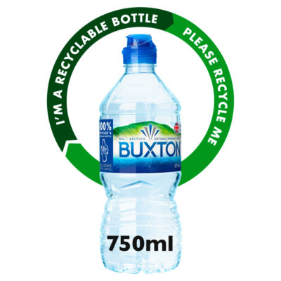 Buxton Still Natural Mineral Water Sports Cap 750ml