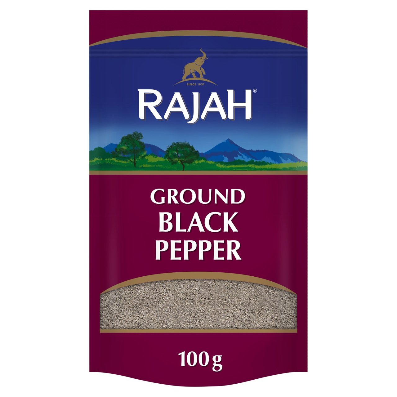 Rajah Spices Ground Black Pepper Powder