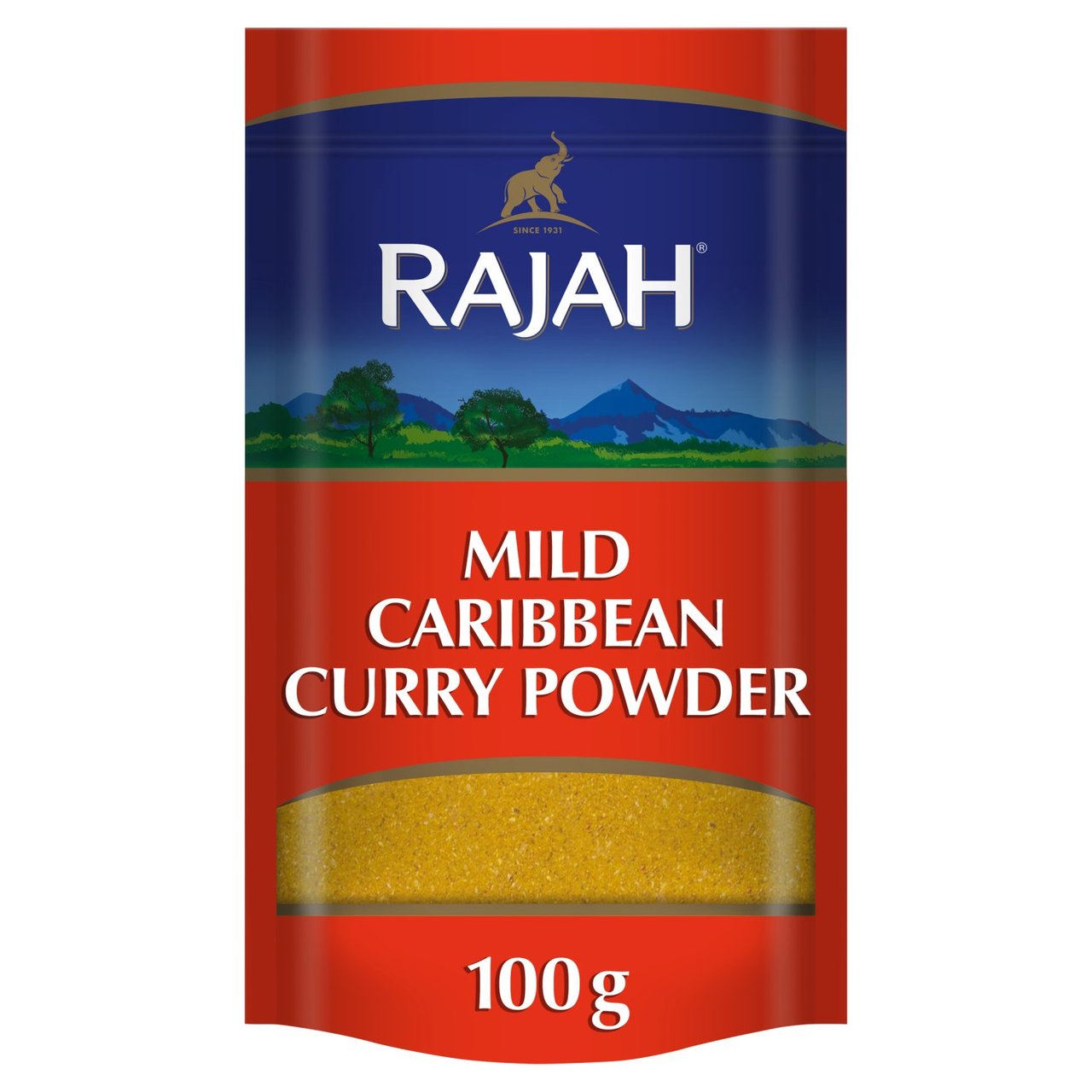 Rajah Spices Mild Caribbean Curry Powder