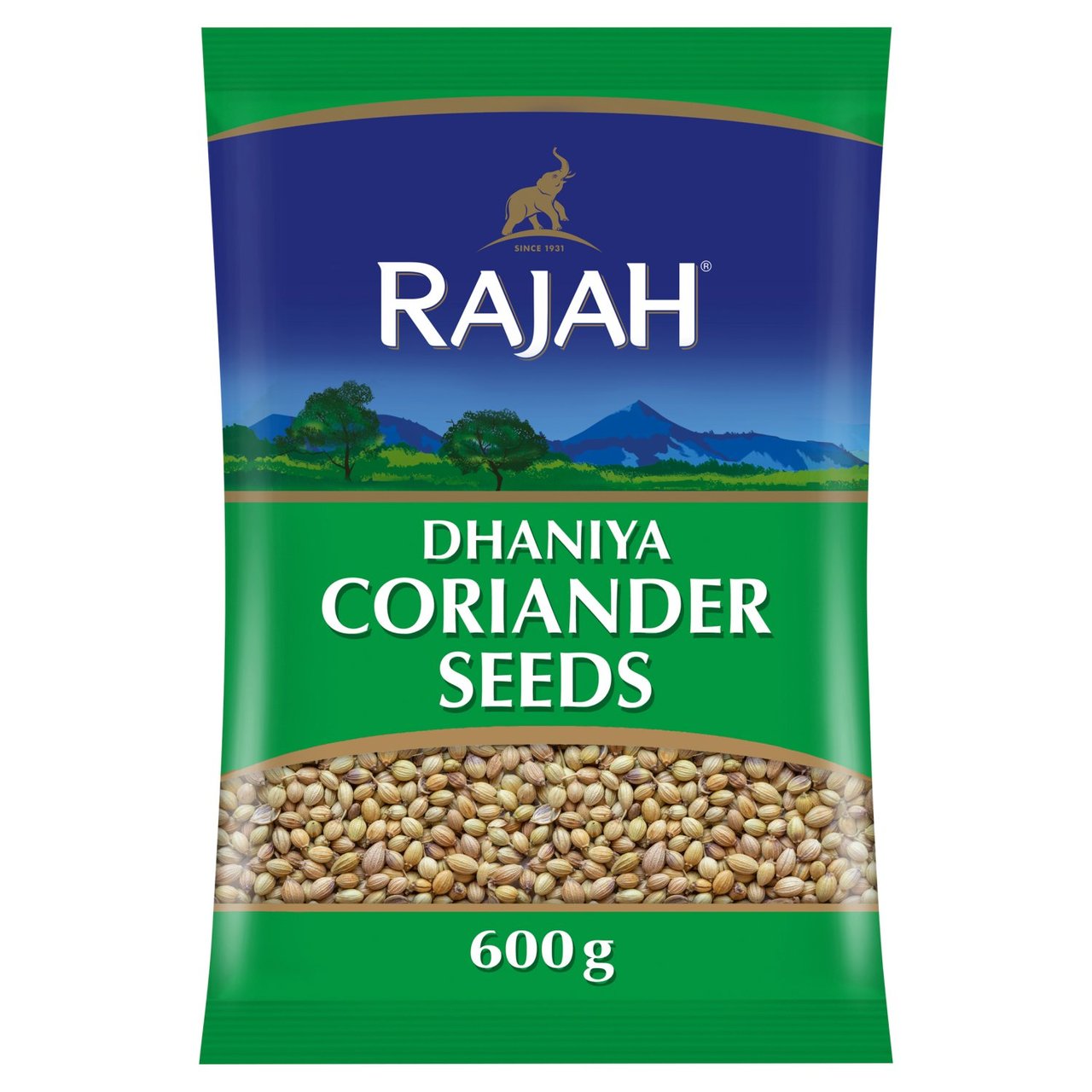 Rajah Spices Whole Dhaniya Coriander Seeds