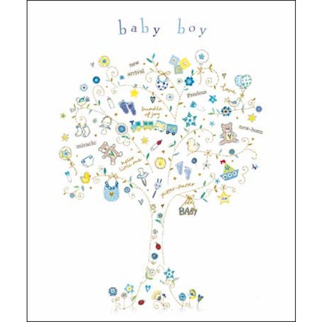 New Baby Boy Card 