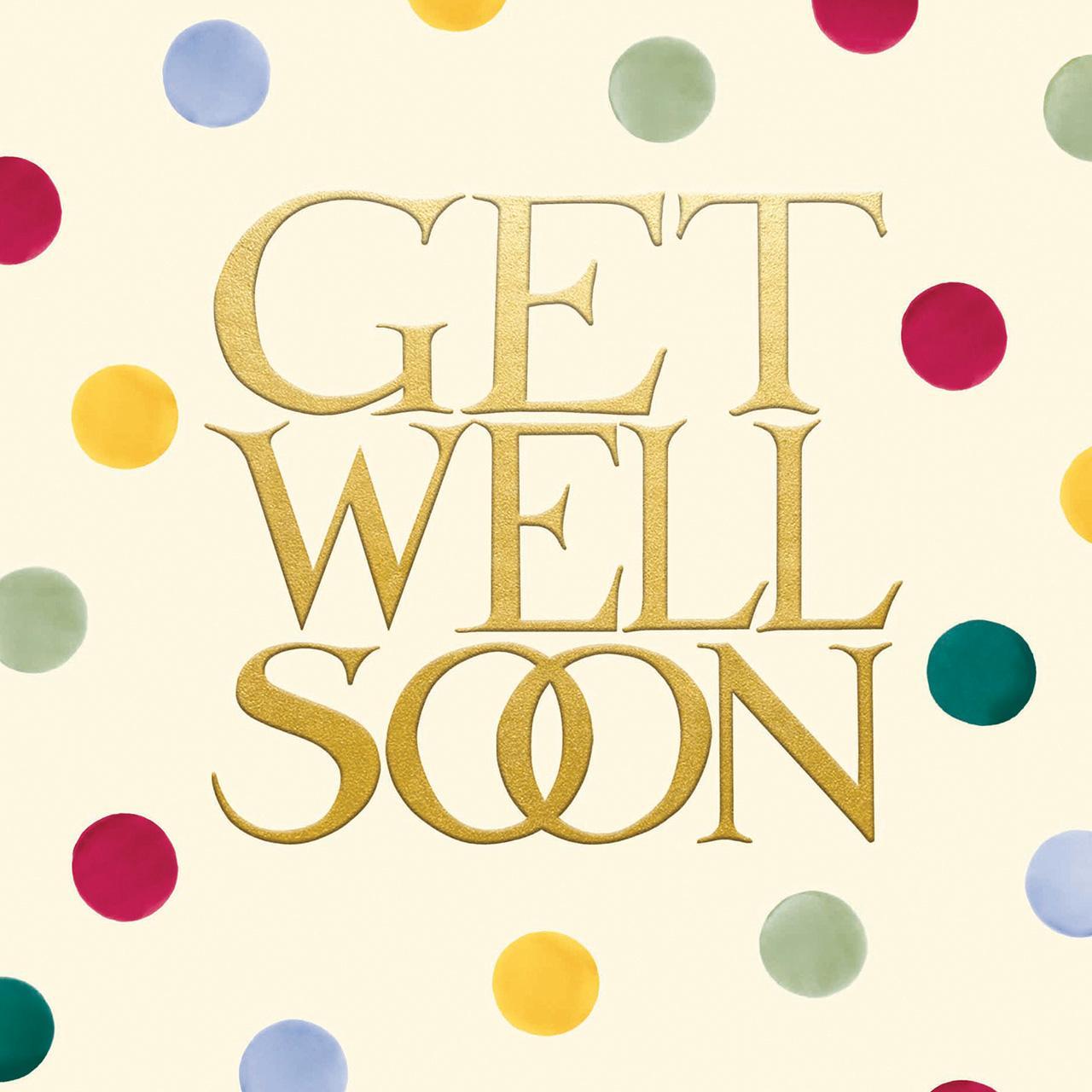 Emma Bridgewater Get Well Soon Card 