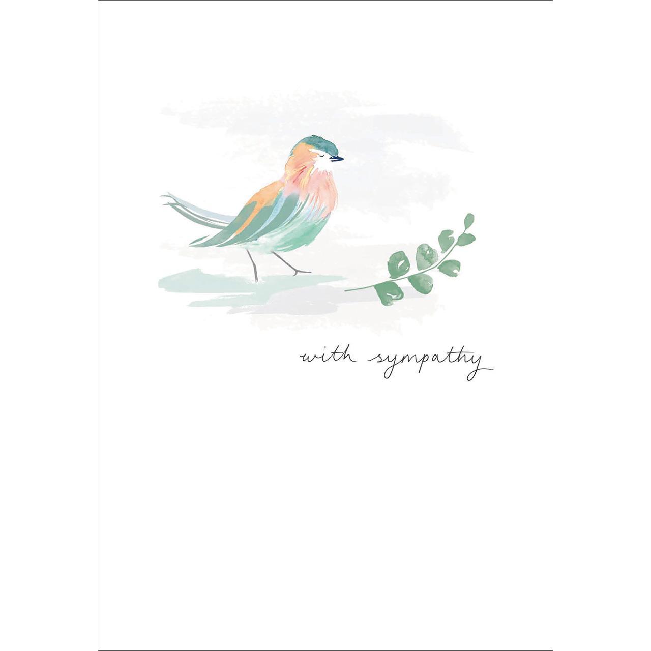 Bird With Sympathy Card