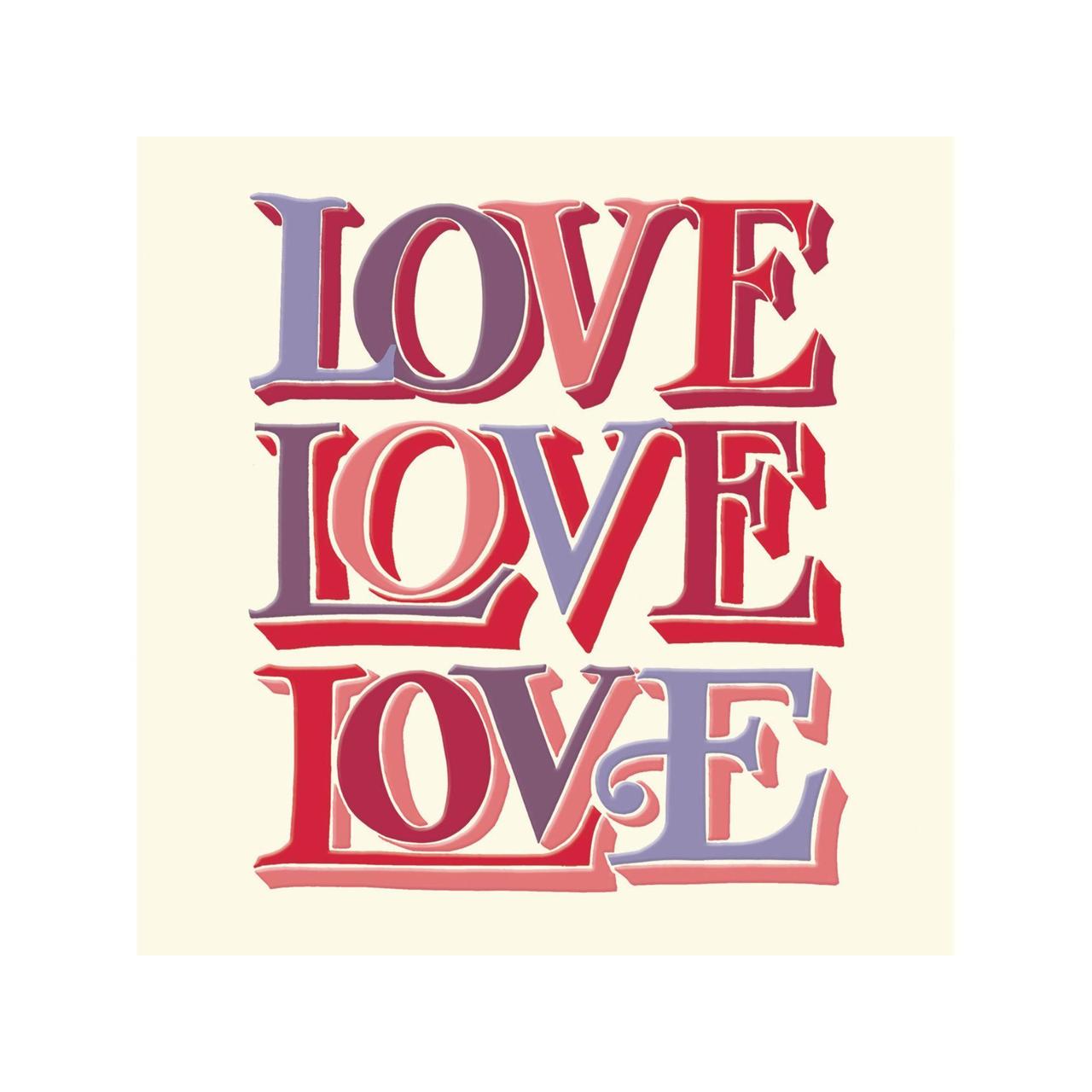 Emma Bridgewater Love Valentine's Day Card 