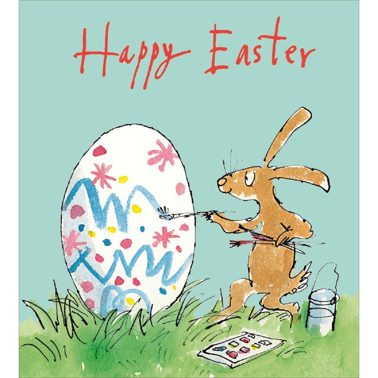 Quentin Blake Egg Painting Easter Card Pack