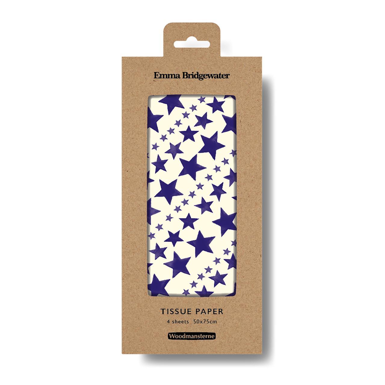 Emma Bridgewater Blue Stars Tissue Paper