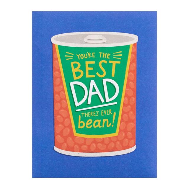 Best Bean Fathers Day Card  