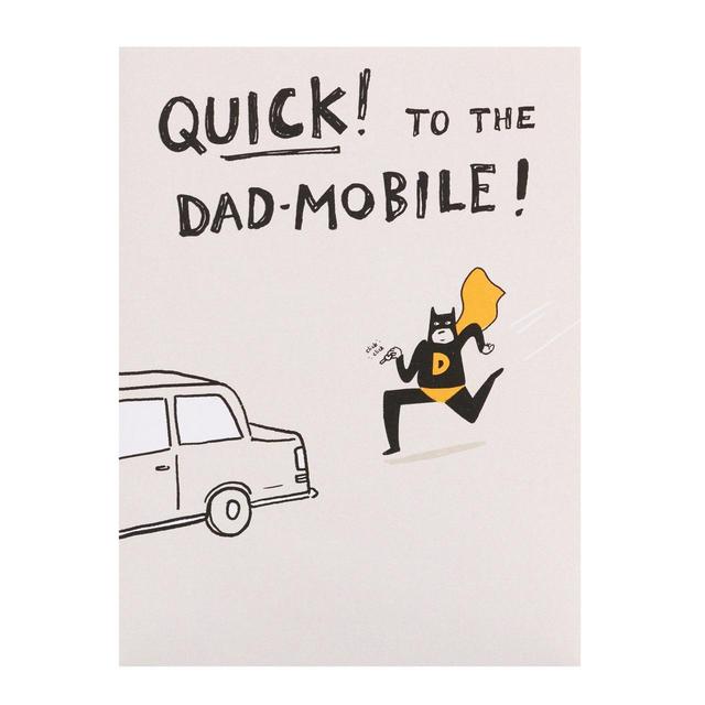 Dad-Mobile Fathers Day Card  