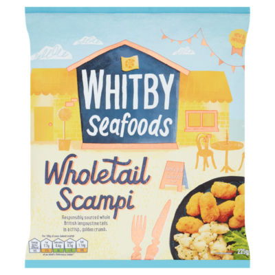 Whitby Seafoods Wholetail Scampi