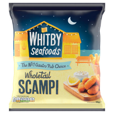 Whitby Seafoods Wholetail Scampi