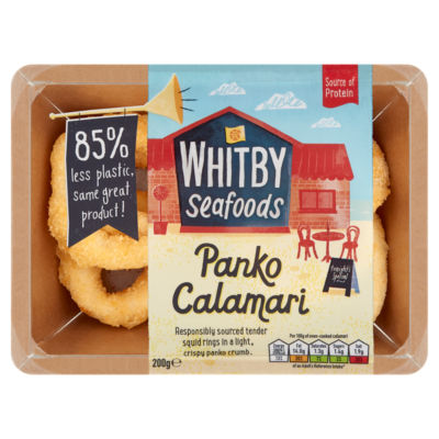 Whitby Seafoods Panko Calamari 200g