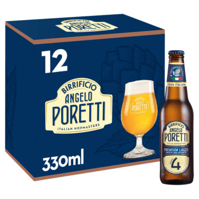 Angelo Poretti Lager Beer 12x Bottles