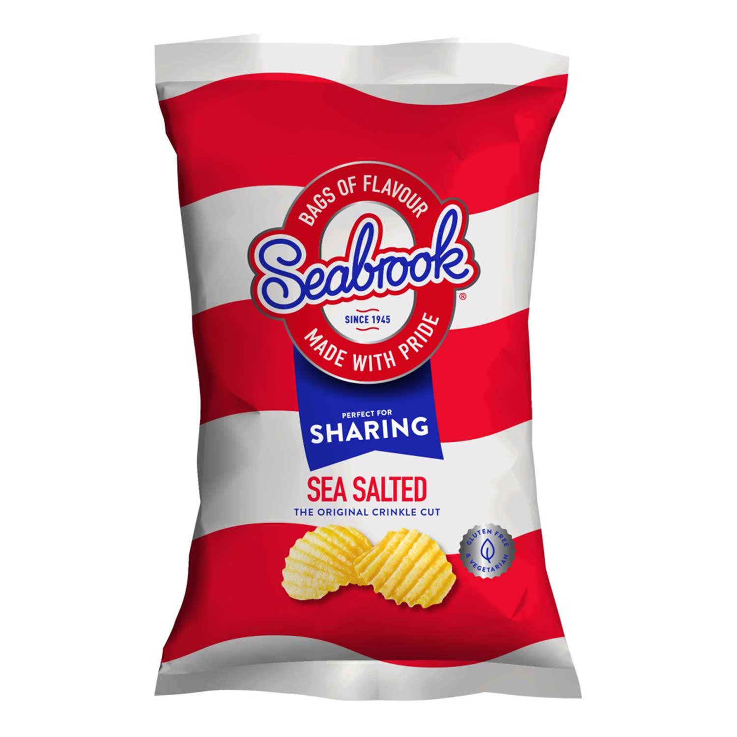 Seabrook Seabrook The Original Crinkle Cut Sea Salted 150g