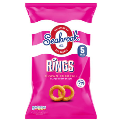 Seabrook Loaded Rings Zingy Prawn Cocktail Flavour