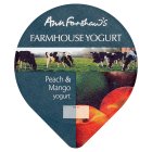 Ann Forshaw's Farmhouse Yogurt Peach & Mango 150g