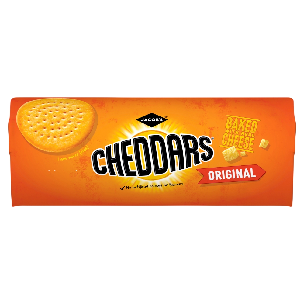 Jacob's Baked Cheddars Cheese Crackers