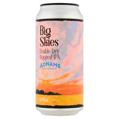 Adnams Southwold Big Skies Double Dry Hopped IPA 440ml