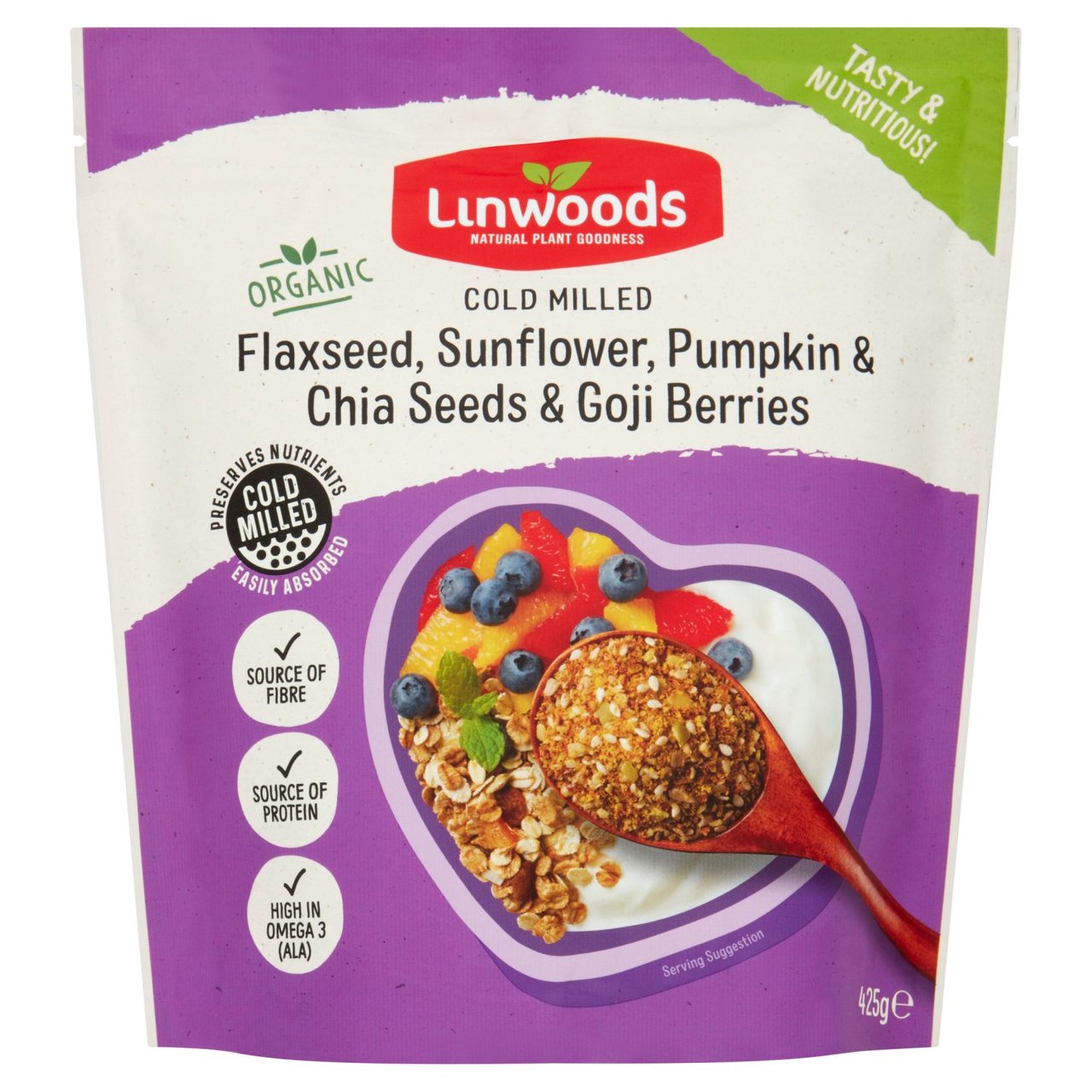 Linwoods Milled Flax, Sunflower Pumpkin Chia Seeds & Goji Berries