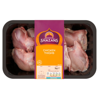 Shazans Chicken Thighs 1kg