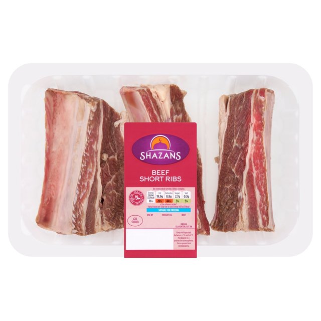 Shazans Beef Ribs 750g