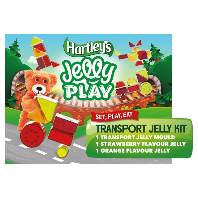 Hartley's Jelly Play Transport Kit Strawberry & Orange 2 x 135g