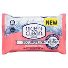 Nice 'n Clean SecureFlush Fragrance Free Moist Toilet Tissue Wipes x40